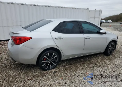 2018 Toyota Corolla Se z USA, uszkodzony, nr VIN 2T1BURHE0JC006809